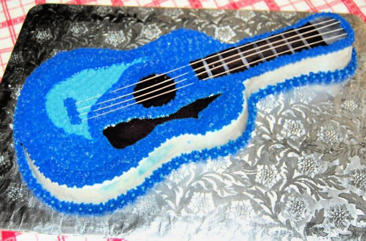 best buttercream frosting ever my home and travels guitar cake