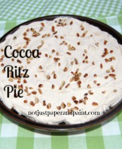Cocoa Ritz Pie – No Crust Required