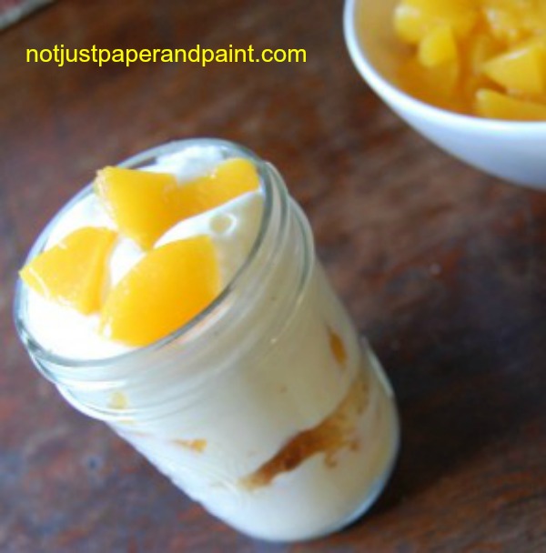 Mango Fruit Jar Cake __ Mini Jar (200 Ml)