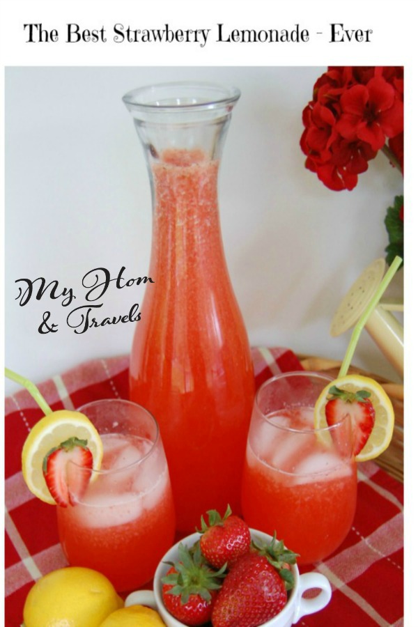 the best strawberry lemonade recipe