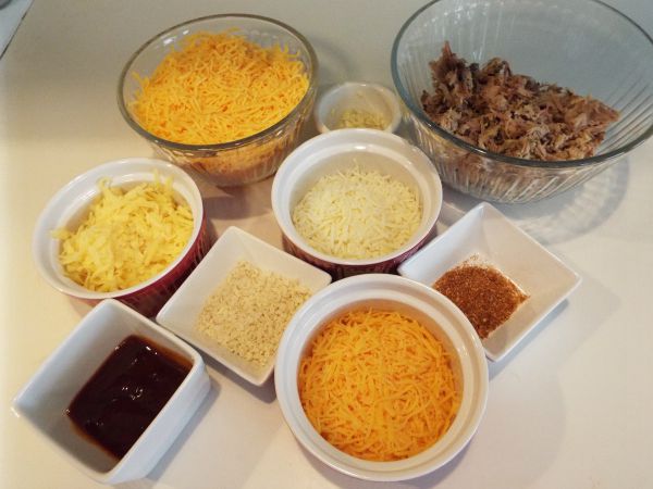 ingredients for Mac and cheese