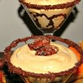pumpkin mousse candied pecans chocolate featured image