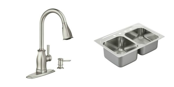 A New Stainless Sink & Faucet