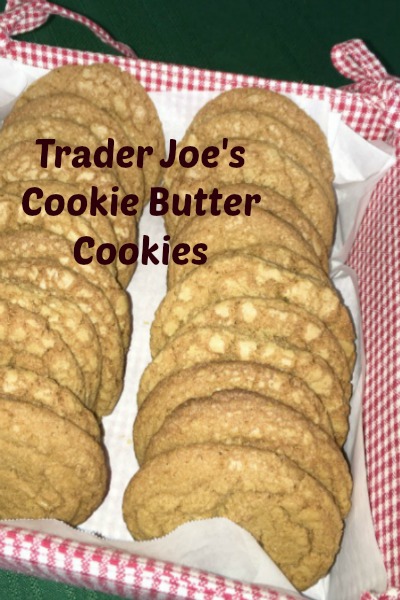 Trader Joe's Cookie Butter Cookies