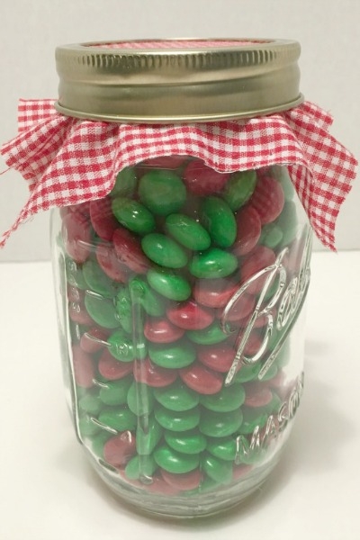 candy gift jar my home and travels finish with top