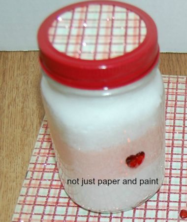 peppermint jar named