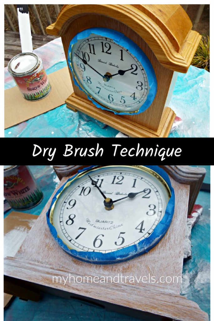 dry brush technique my home and travels 