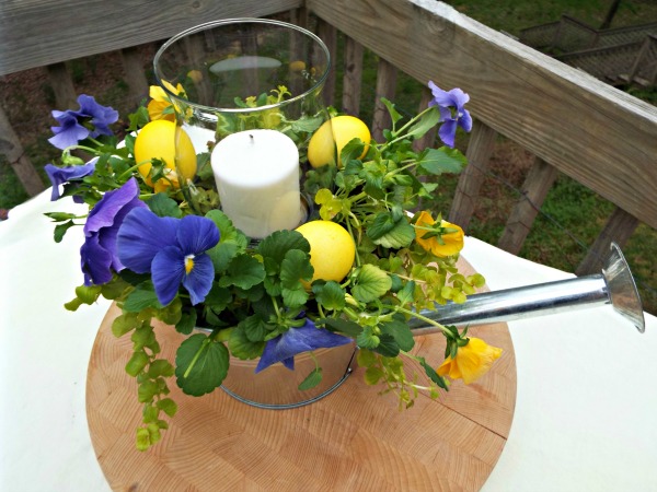 How To Dye Beans For Centerpieces and Decor pansies