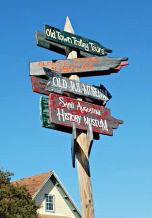 wood sign