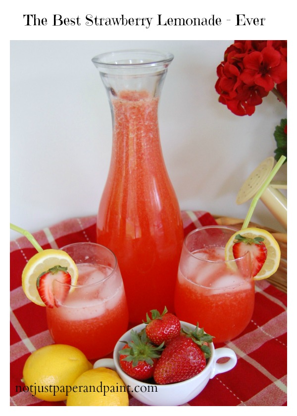 best strawberry lemonade - ever