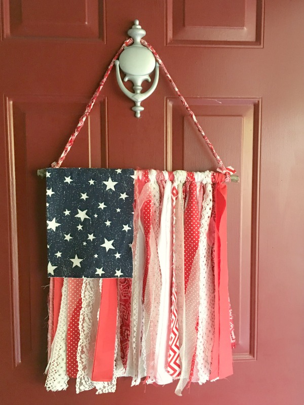 4th of july ideas my home and travels shabby chic flag