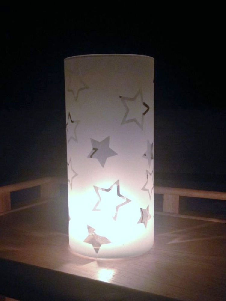 4th of july ideas my home and travels star candle holder