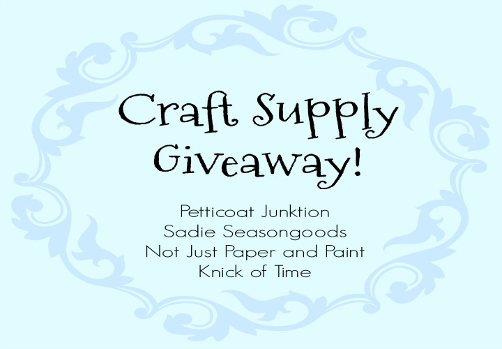 Craft Supply Giveaway