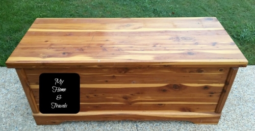 Simple Cedar Chest Makeover 