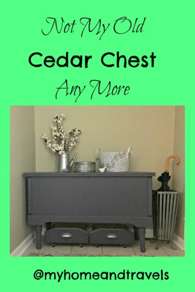 Simple Cedar Chest Makeover 