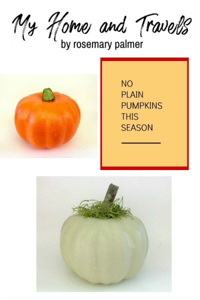 No Plain Pumpkins When You Can DIY Them