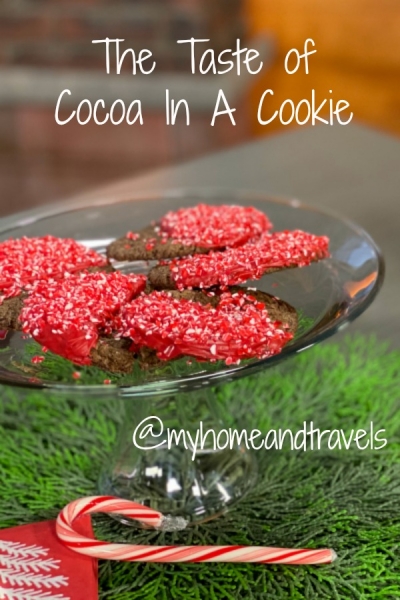 taste of cocoa in a cookie my home and travels