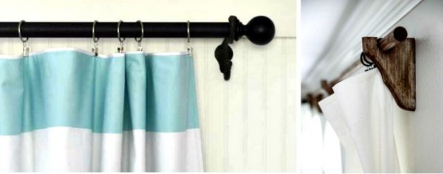 20 Frugal Ways to Make your Own Curtain Rods - My Home and Travels