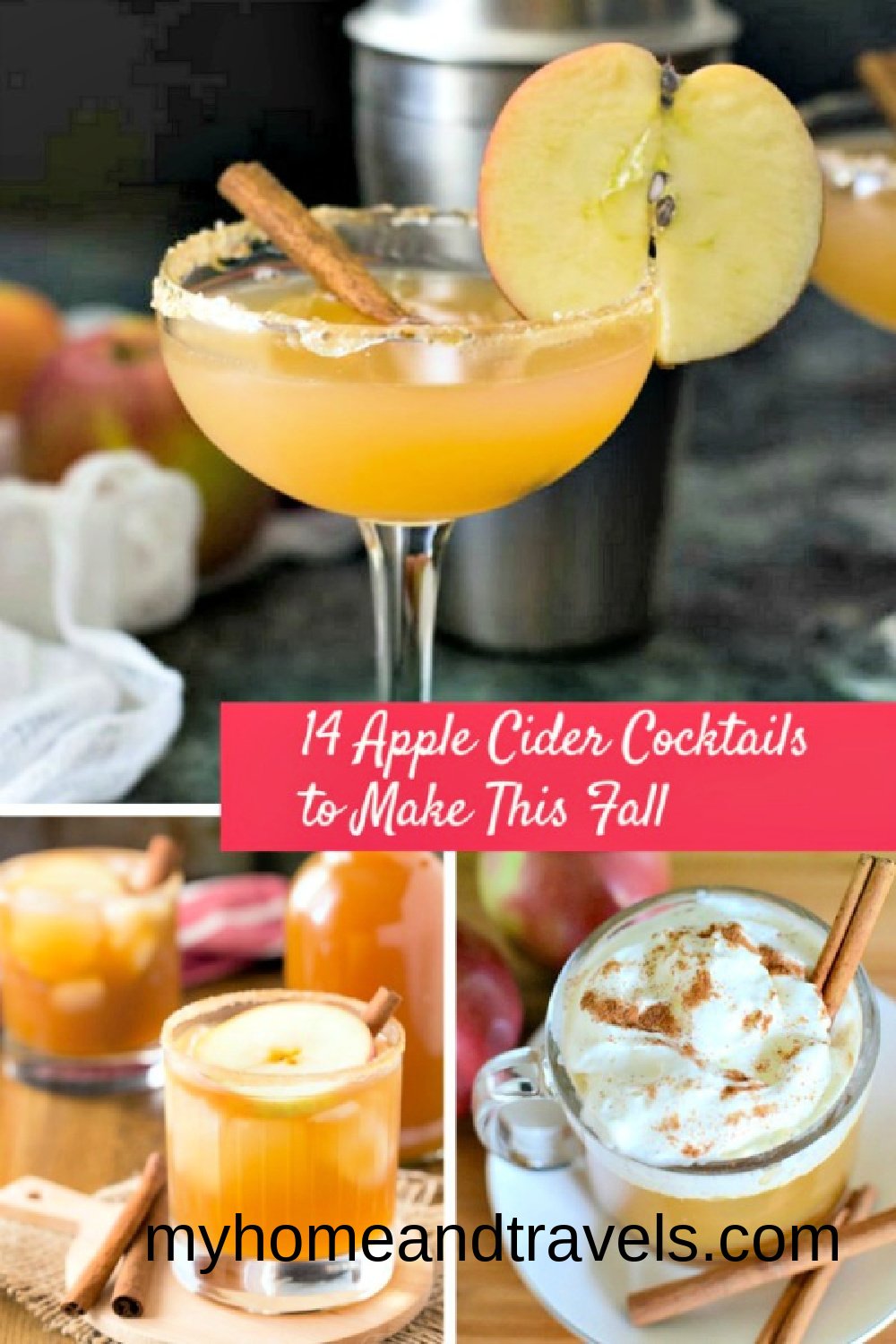 14 Apple Cider Cocktails to Make This Fall - My Home and Travels