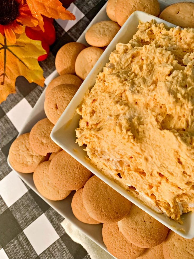 Simple Pumpkin Cheesecake Dip