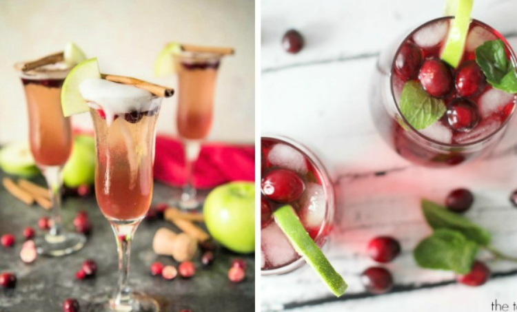 12-Cranberry-Cocktails-to-Try-This-Fall-my-home-and-travels- in glasses