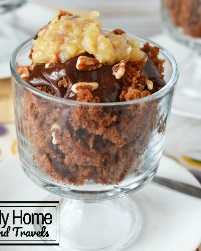German Chocolate Mini Trifles Full of Memories