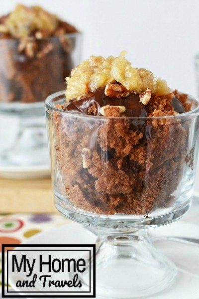 german chocolate trifle featured my home and travels