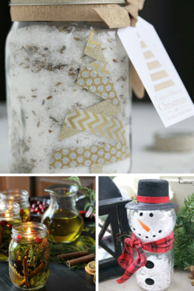 12 mason jar diy crafts for christmas my home and travels