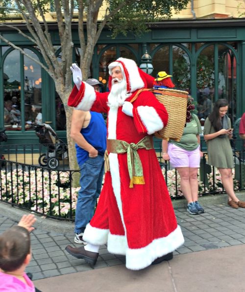 epcot santa at christmas my home and travels christmas in july