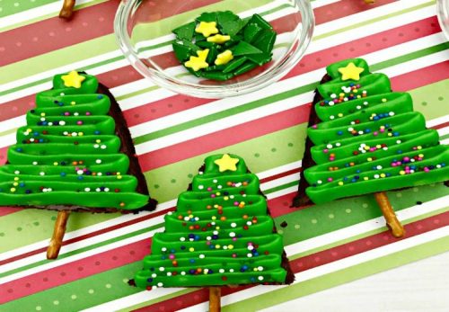 christmas in july roundup my home and travels christmas tree shaped brownie