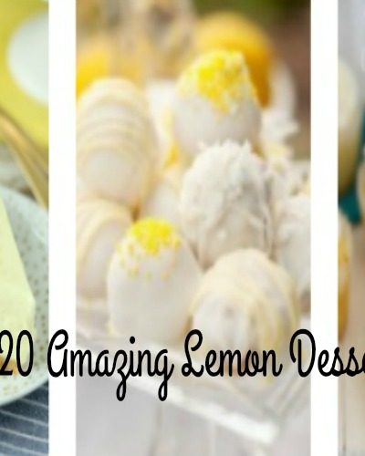 20 Amazing Lemon Desserts Are Perfect For Spring