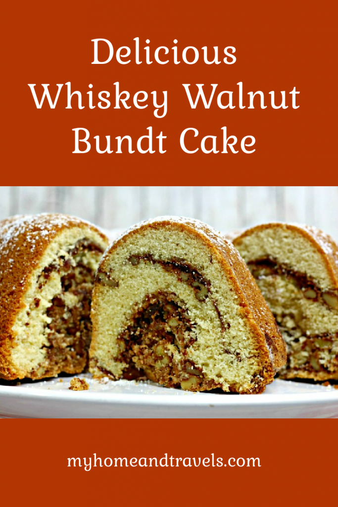 Whiskey-Walnut-Bundt-Cake. pinterest image