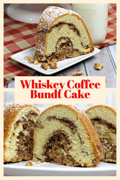 delicious whiskey coffee bundt cake