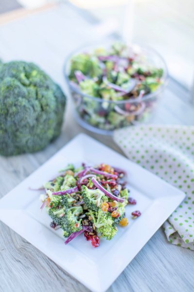 broccoli bacon salad my home and travels