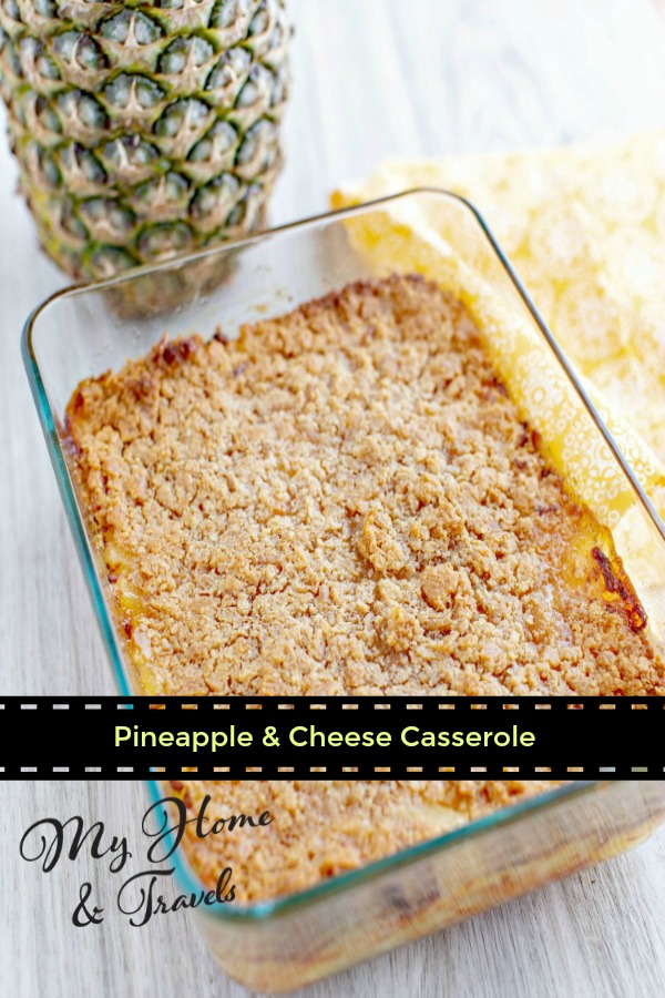 Baked Pineapple And Cheese Casserole