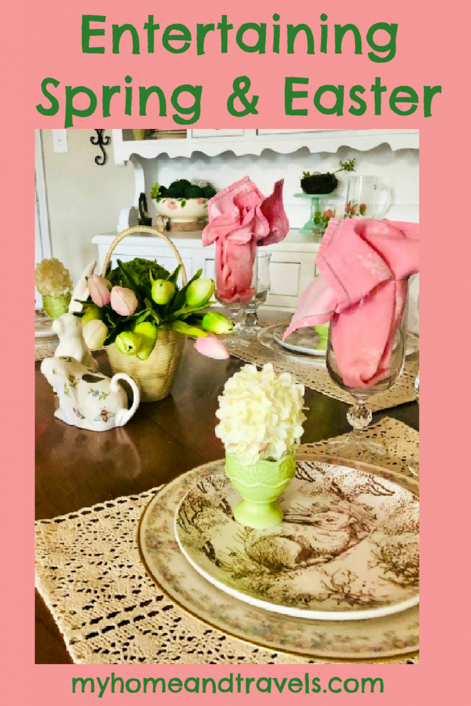 easy spring entertaining table scape my home and travels