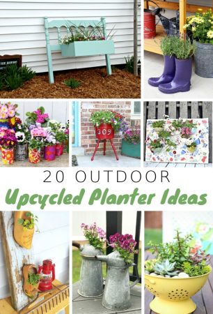 20 Outdoor Upcycled Planter Ideas To Rock Your Front Porch - My Home ...