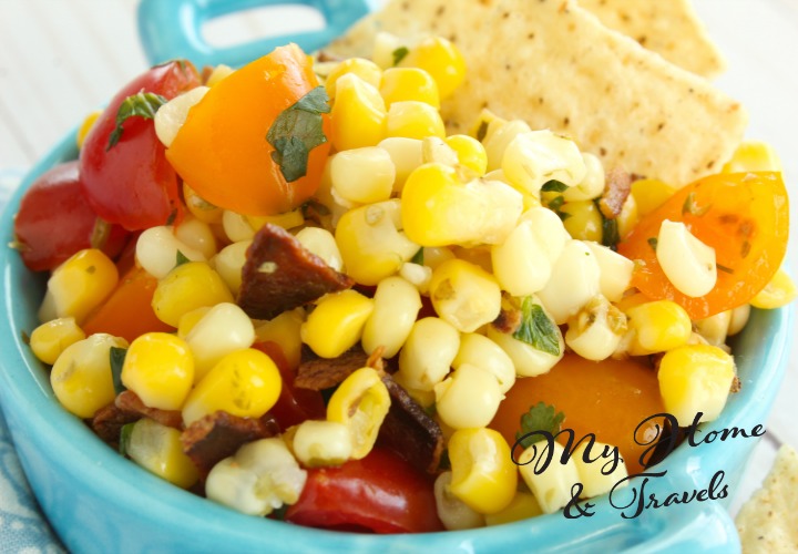 Simple As Can Be Taco Bar Corn Salad