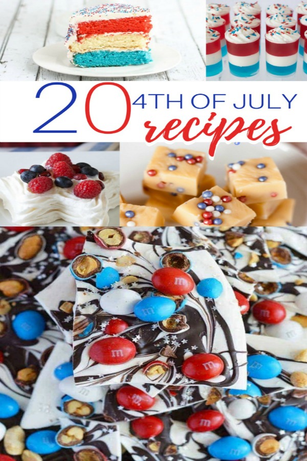 20 Patriotic Recipes for the 4th of July - My Home and Travels