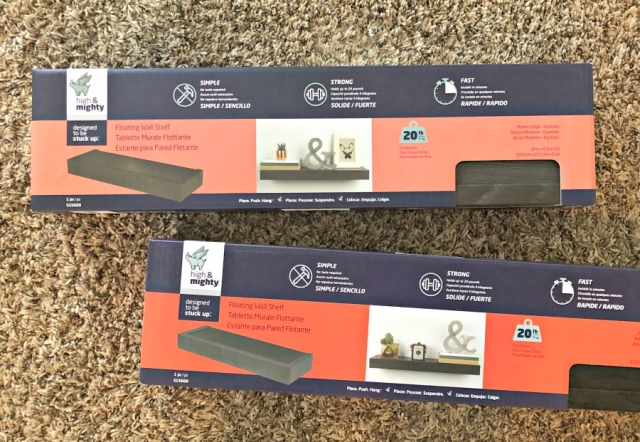 The Easiest Floating Shelves To Install - My Home and Travels