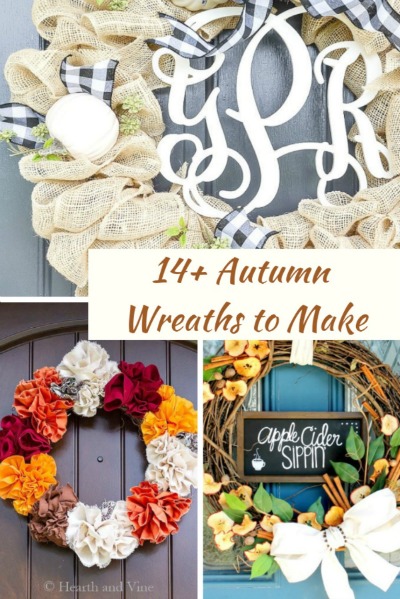 How To DIY Autumn Wreaths For Your Home