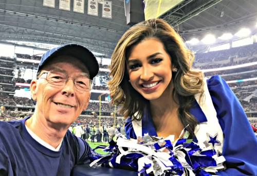 dallas cowboys game at&t stadium visit my home and travels cheerlead and don