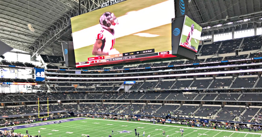 AT&T Stadium, home of the Cowboys, in Arlington, Texas - Coast2CoastWithKids