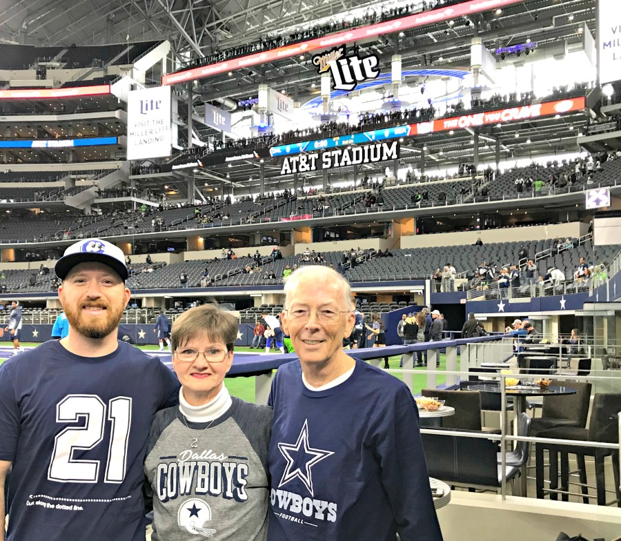 Visiting AT&T Stadium for a Cowboys Football Game - My Home and