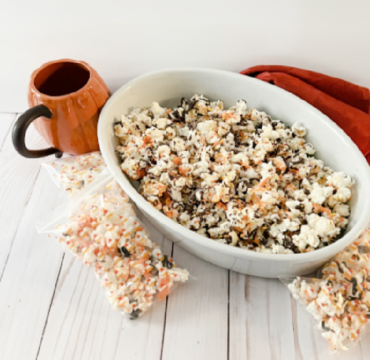 simple popcorn treats my home and travels bowl and treat bags