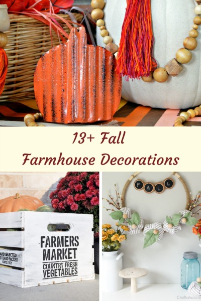 Farmhouse Fall Decorations