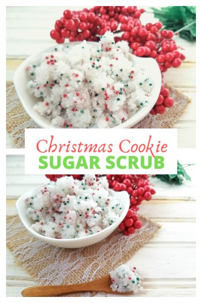 Christmas Cookie Sugar Scrub - My Home and Travels