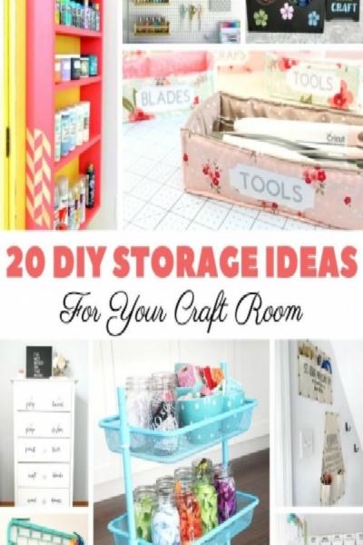 DIY Room Organization and Storage Ideas