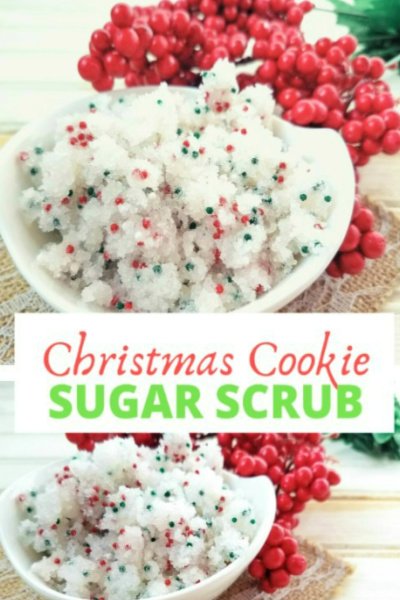 Christmas Cookie Sugar Scrub
