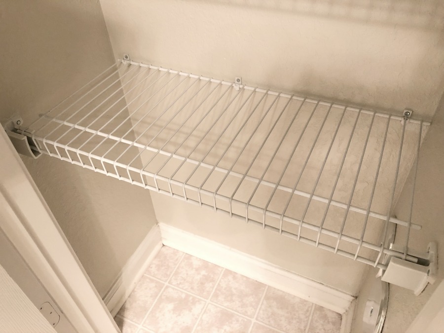 Covering Up Those Ugly Wire Shelves Wire Shelving Hacks! My Home